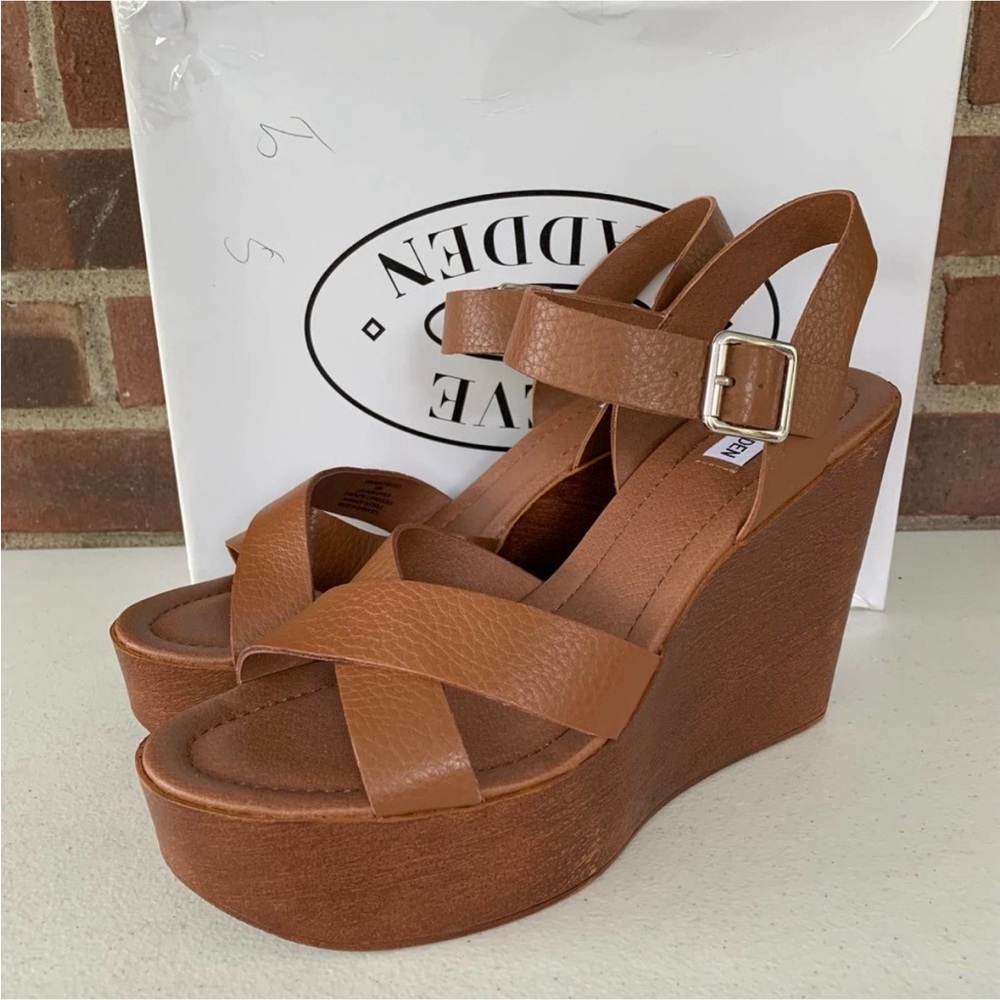 NIB Steve Madden Wedge Sandals